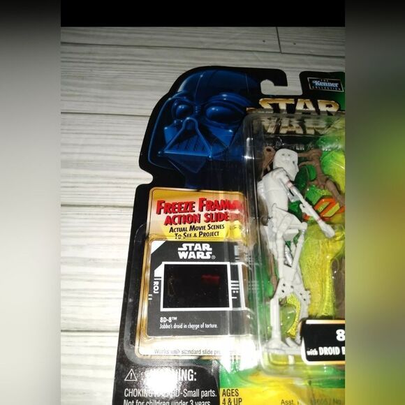 Star Wars The Power Of The Force 8D8 With Droid Branding Device & Freeze Frame - Picture 4 of 8